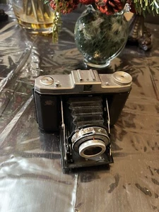 ZEISS IKON NETTAR 517/16 Front Folding 120 Roll Film Camera - 1950s + Plus Case - Picture 1 of 6