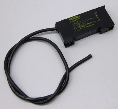 Banner 41959 TEACH-Mode Plastic Fiber Optic Sensor D12EN6FP, Broken Release Tab - Image 1 of 4