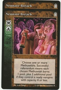 Neonate Breach x2 Keepers of Tradition Reprint 1 KoT R1 VTES Jyhad - Bild 1 von 1