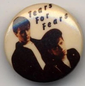 Tears For Fears Badge Button #4DELIGHT - Foto 1 di 1