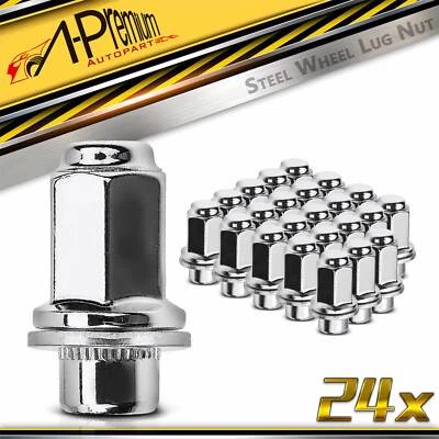 24x Tuerca de rueda delantera y trasera M12-1.5 para Toyota Corolla Camry Lexus ES300 Foto 1 de 4