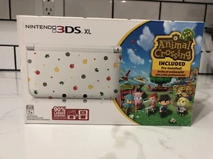 Nintendo 3DS XL Animal Crossing weißes Handheld-System 🔥 Brandneu, versiegelt! 🔥 - Bild 1 von 7