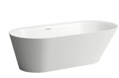 LAUFEN Kartell H226332000000U Bañera independiente con drenaje lineal BLANCO Foto 1 de 4