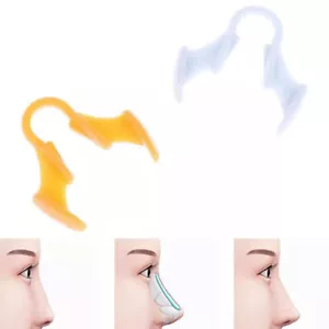 Silicone Anti-Snoring Nasal Dilators Stop Snoring Nose Clip Sleep Apnea Aid - Picture 1 of 14