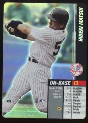 2003 MLB Showdown Trading Deadline #130 Hideki Matsui Holo Foil - Image 1 of 2