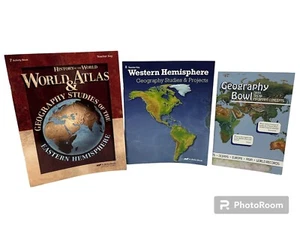 Abeka Geography Studies Eastern Western Hemisphere Gr 6 7 8 TE Choice Homeschool - Picture 1 of 4