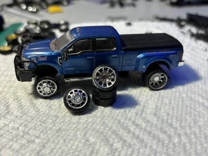 1/64 Scale 3D Printed Wheels Greenlight/m2/autoworld Duallys 10 spoke dually - Picture 1 of 2