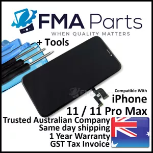 For iPhone 11 Pro Max XS LCD OLED Front Glass Touch Screen Digitizer replacement - Picture 1 of 18
