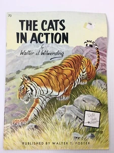 Cómo dibujar libros de arte para pintar gatos en acción 70 Walter Foster Wilwerding - Imagen 1 de 12