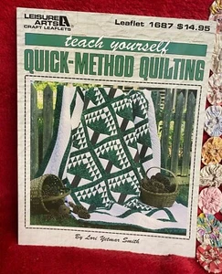 Teach Yourself Quick-Method Quilting 9 Projects & More by Leisure Arts Leaflet - Picture 1 of 5