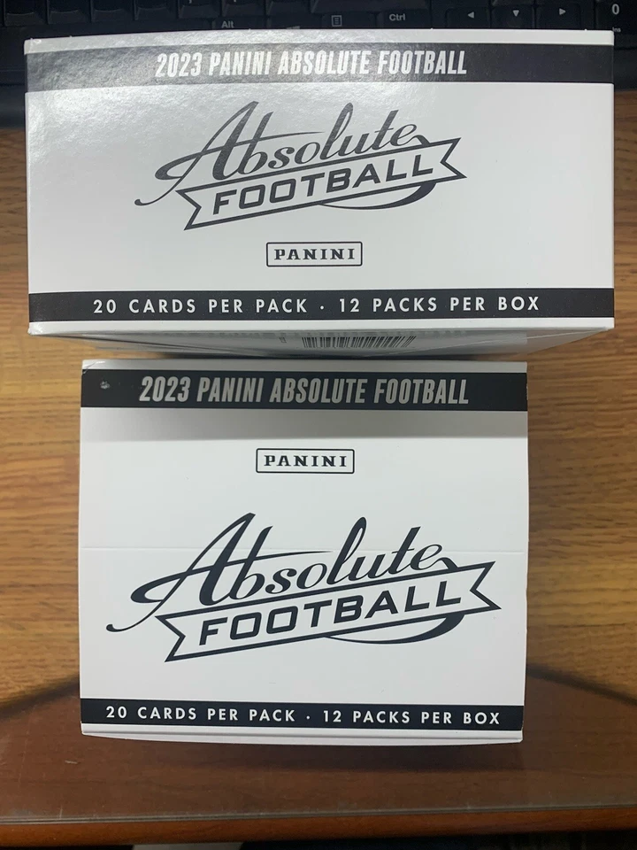 (2)2023 Panini Absolute Football Fat Pack Cello Pack Trading Card Box-Stroud RC? - Image 1 of 1
