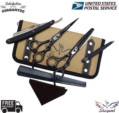 Tijeras/KIT Tijeras Japonesas de Corte de Pelo Profesional Peluquero Estilista Salón 6.5" Foto 1 de 4
