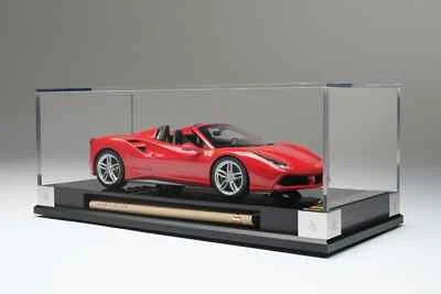 New Amalgam Ferrari 488 Spider 1:18 Model Car Red M5928 KidBX - Image 1 of 4