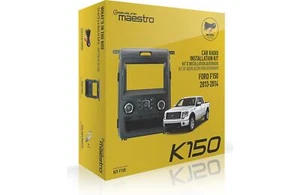 Maestro iDatalink K150 Double Din Car Stereo Dash Kit for Ford F-150 2013 2014 - Picture 1 of 6