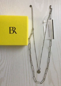 Banana Republic Factory Store Paperclip Chain Necklace - Picture 1 of 3
