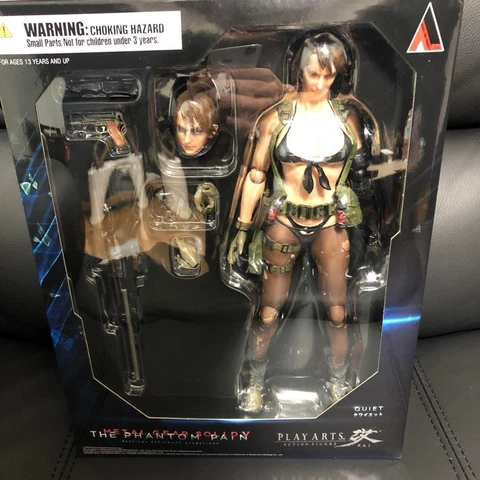 Play Arts Kai Quiet Metal Gear Solid MGS V The Phantom Pain Action PVC Figure Cover