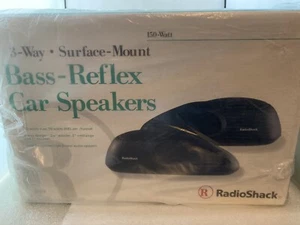 Altavoz para automóvil Radio Shack 3 vías montaje en superficie bajo reflejo - Imagen 1 de 5