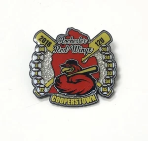 Minor League Baseball Rochester Redwings Lapel-Hat Pin 2018 12U Copperstown - Picture 1 of 2