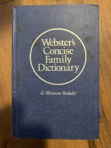 Webster’s Concise Family Dictionary - Picture 1 of 1