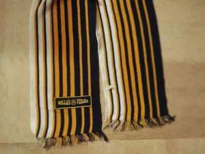 HELLAS VERONA SCIARPA SCARF ULTRAS VERONA CON TOPPA RIGATA - Imagen 1 de 3