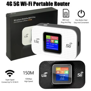 4G/5G WLAN-Router mit SIM-Kartensteckplatz, 150 Mbit/S WLAN Für Für LTE Mobiler - Afbeelding 1 van 44