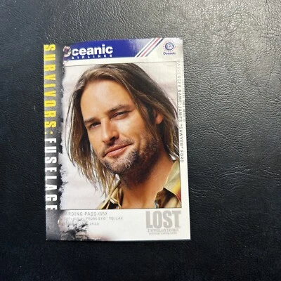 J4c Lost Revelations 2006 Inkworks #7 James Sawyer Ford Josh Holloway Oceanic - Image 1 of 2