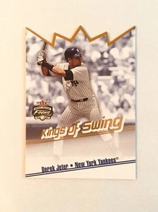 2002 Fleer Focus Kings Of Swing Derek Jeter - Picture 1 of 2