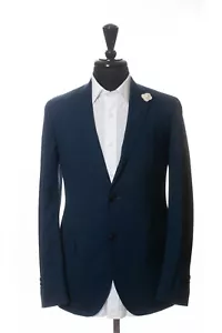 Lardini Blue Check Identity Soft Suit 21460 - Picture 1 of 5