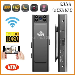 HD 1080P WIFI Camera Outdoor Sport Wearable Body Cam Video Recoder Night Vision - Picture 1 of 25
