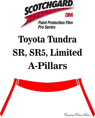 Película de protección de pintura 3M Scotchgard serie Pro 2022 2023 Toyota Tundra Foto 1 de 3