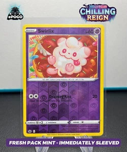 Swirlix 067/198 Reverse Holo Pokémon TCG Chilling Reign Card MINT SHIPPED TODAY - Picture 1 of 2