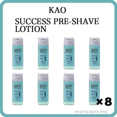KAO SUCCESS PRE-SHAVE LOTION JAPAN 100ml X 8 SET - Image 1 of 3