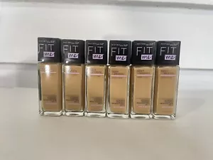 6 Maybelline Fit Me Matte + Poreless Liquid Foundation SPF 18 210 Sandy Beige - Picture 1 of 16