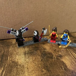 4 LEGO Ninjago Nindroid Warriors MINIFIGURAS Jay Kai Jet Pack Legacy Lote 71737 - Imagen 1 de 15