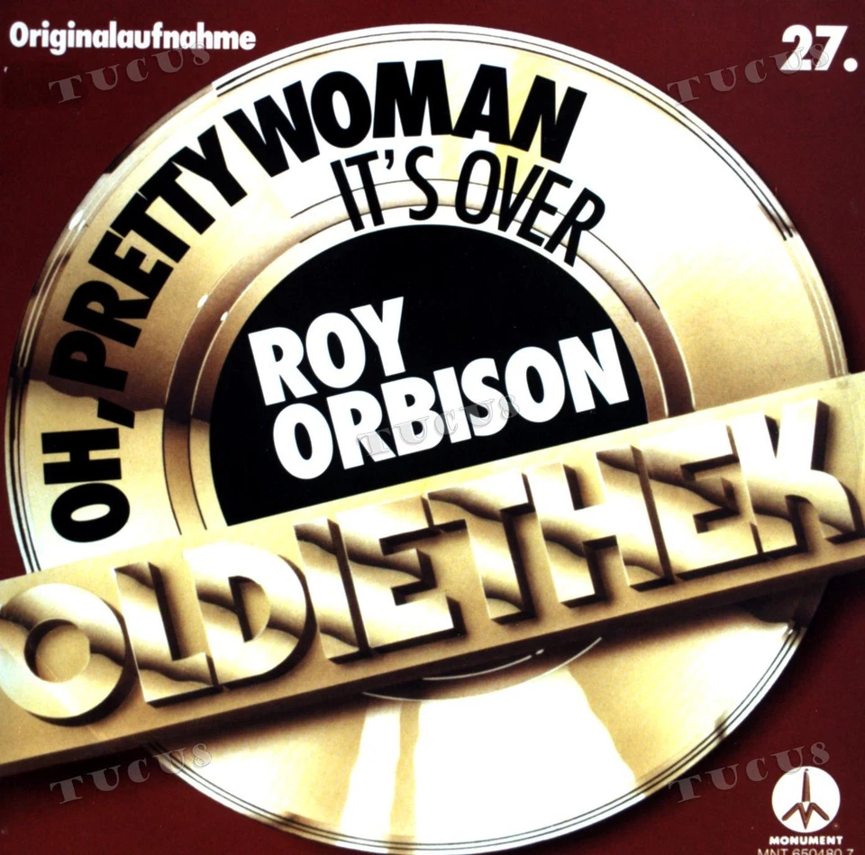 Roy Orbison - It's Over / Oh, Pretty Woman 7" (VG+/VG+) '* - Image 1 of 1