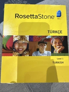 Rosetta Stone Turkish Level 1 CD-ROM for WIN/MAC - Picture 1 of 4