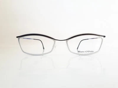 Metzler Marc O'Polo Eyeglasses women silver black oval metal mod.3585 NEW Foto 1 de 4