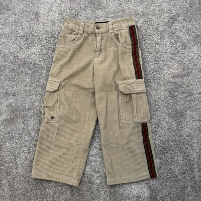 Pantalones de pana vintage Y2K Lee Pipes niños 8R carga patinador utilitario ropa de calle Foto 1 de 4