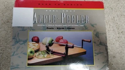 Vintage Apple Peeler Back To Basics Peel Away Apples, Potatoes & Pears Clamp-On - Image 1 of 4