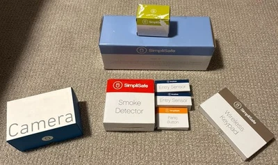 New SimpliSafe Wireless 1st Generation Home Security Alarm System Bundle  - Image 1 of 4