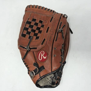 Guanto da baseball softball RAWLINGS RBG26 12,5" Basket-Web in pelle marrone - Foto 1 di 8