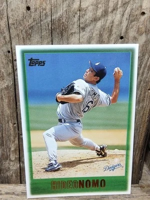 1997 Topps #440 Hideo Nomo LA Dodgers  - Image 1 of 2