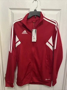 adidas - Football, Soccer Track Jacket - Red/White - Youth Size Xtra Large - Picture 1 of 10