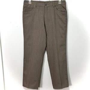 Riviera Pants Men's 36x31 Journey Wool Blend Herringbone Weave Union Made Twill - Picture 1 of 23