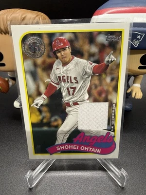 2024 Topps Series 1 Shohei Ohtani 1989 Baseball Relics Game Used Dodgers MVP - Image 1 of 2