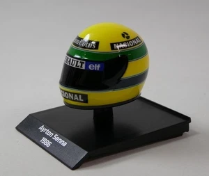 Minichamps F1 Ayrton Senna #12 helmet Lotus 1986 1/10 540388612 - Foto 1 di 3