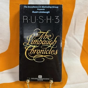 Rush Limbaugh The Limbaugh Chronicles VHS Tape Vintage Collectible - Picture 1 of 5