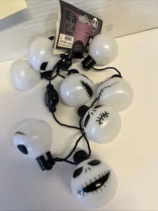Disney Kcare Jack Skellington Collar Iluminado Pesadilla Antes de Navidad - Imagen 1 de 3