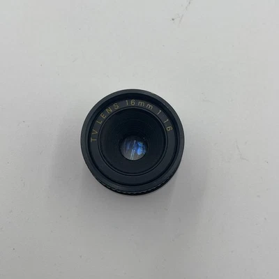 TV Lens CCTV 16mm F1.6 1:1.6 - Image 1 of 4