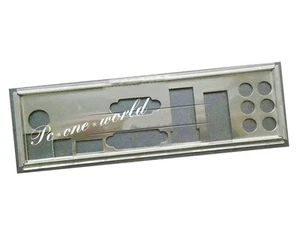 Plaque arrière E/S Shield pour carte mère Asus M4A78-E SE & M4A78T-E - Photo 1/4